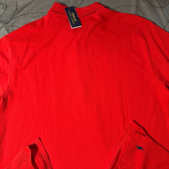 RALPH LAUREN CLASSIC FIT RED POLO SHIRT SIZE 3XLT 2XLT OR XLT MEN NWT $138.00 - Picture 4 of 5
